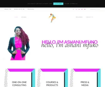 Ashanimfuko.com(Ashani Mfuko Consulting Worldwide) Screenshot