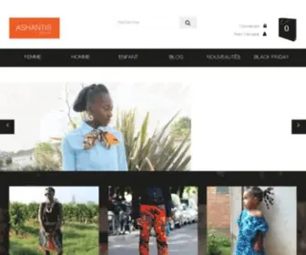 Ashantisboutik.fr(Domain misconfigured) Screenshot