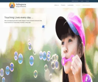 Ashapura.com(Home) Screenshot
