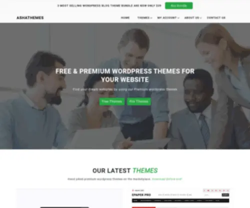 Ashathemes.com(Buy premium wordpress themes) Screenshot