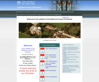 Ashbournechurch.org.uk(Ashbourne Group of Churches) Screenshot