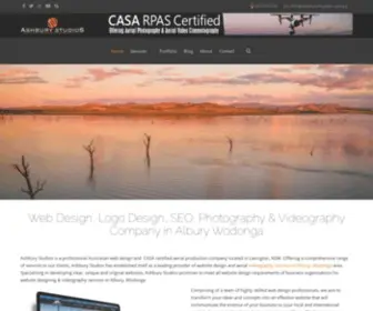 Ashburystudios.com.au(Website Design & Videography Company in Albury) Screenshot