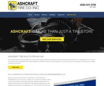 Ashcrafttire.com(Well this is embarrassing) Screenshot