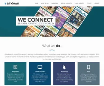 Ashdown.co.uk(Digital publishing) Screenshot