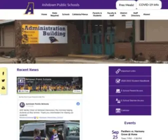 Ashdownschools.org(Ashdown Public Schools) Screenshot