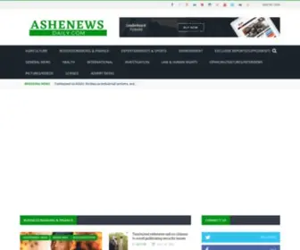 Ashenewsdaily.com(AsheNews) Screenshot