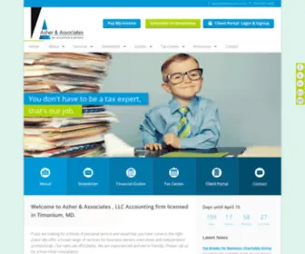 Asherassoc.com(Asher & Associates) Screenshot