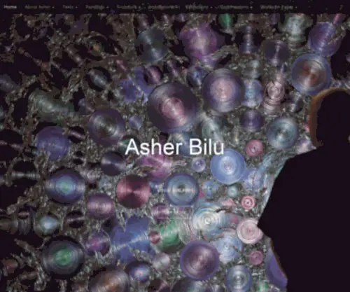 Asherbilu.com(Asher Bilu) Screenshot