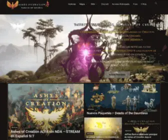 Ashes-OF-Creation.com(Ashes of Creation) Screenshot