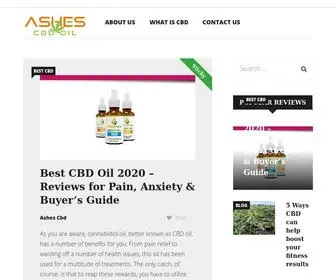 Ashescbdoil.com(Ashes Cbd Oil) Screenshot