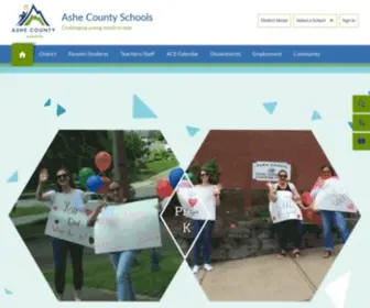 Asheschools.org(Ashe County Schools) Screenshot