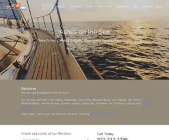 Ashesonthesea.com(Ashes on the Sea) Screenshot