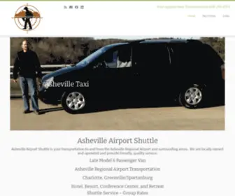 Ashevilleairportshuttle.com(Asheville Airport Shuttle) Screenshot