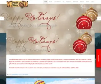 Ashevilleballooncompany.com(Exhilarating Hot Air Balloon Rides) Screenshot