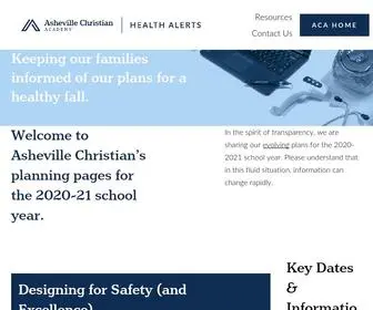 Ashevillechristian.academy(ACA Health Alerts) Screenshot