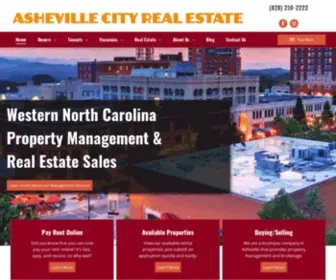 Ashevillecityrealestate.com(Welcome Home) Screenshot