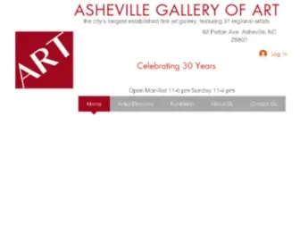 Ashevillegallery-OF-Art.com(The Asheville Gallery of Art) Screenshot