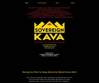 Ashevillekava.com(Sovereign Kava) Screenshot