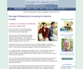 Ashevillemarriagecounseling.com(Marriage & Relationship Counseling for Asheville Couples) Screenshot