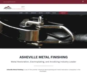 Ashevillemetalfinishing.com(Asheville Metal Finishing) Screenshot