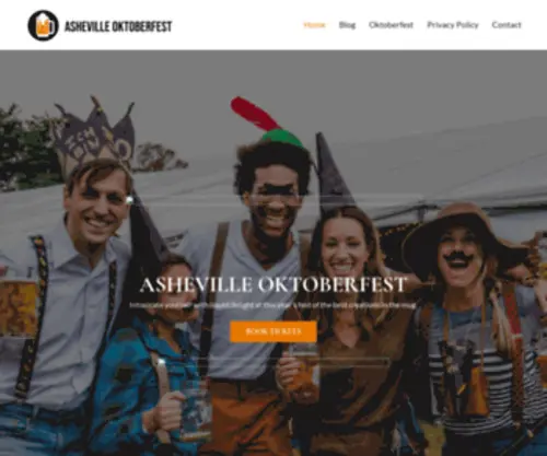 Ashevilleoktoberfest.com(Asheville Oktoberfest) Screenshot