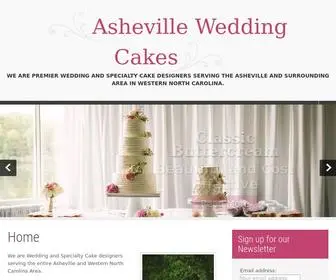 Ashevilleweddingcakes.com(Wedding Cakes in Asheville North Carolina) Screenshot