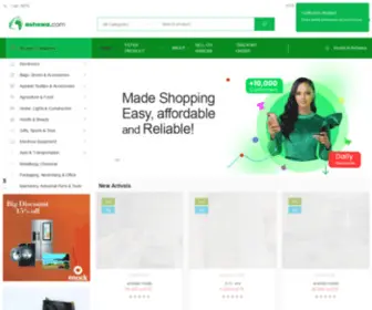 Ashewa.com(Easy and Reliable Online Shopping) Screenshot