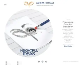 Ashfakdesign.com(Ashfak Pottadi) Screenshot