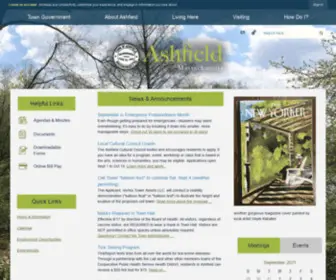 Ashfield.org(Ashfield, MA) Screenshot