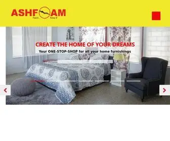 AshfoamGhana.com(ASHFOAM Ghana. Your One Stop Shop for all your home furnishings) Screenshot