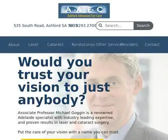 Ashfordadvancedeyecare.com.au(Ashford Advanced Eye Care) Screenshot