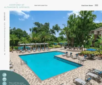 Ashfordataltamontesprings.com(The Ashford at Altamonte Springs is a pet) Screenshot