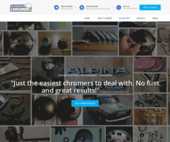Ashfordchroming.com(Chrome Plating) Screenshot