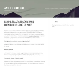 Ashfurniture.net(Affordable Second Hand Furniture) Screenshot