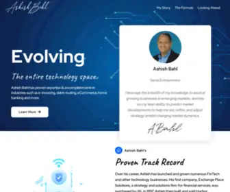 Ashishbahl.com(Ashish Bahl) Screenshot