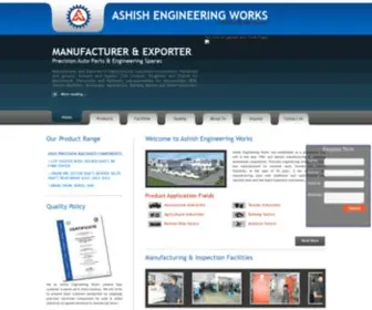 Ashishengineeringworks.com(Ashish Engineering Works) Screenshot