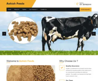 Ashishfeeds.com(Ashish Feeds) Screenshot