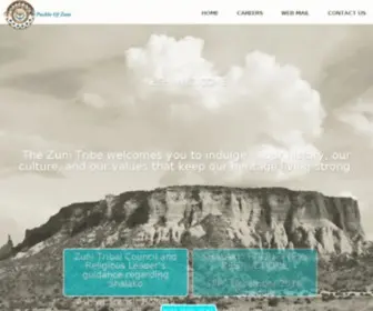 Ashiwi.org(Pueblo of Zuni) Screenshot