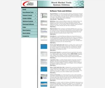 Ashkon.com(Software for Stock Traders and System Utilities) Screenshot