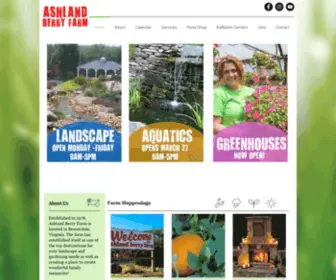 Ashlandberryfarm.com(The Ashland Berry Farm) Screenshot