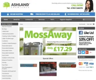 Ashlandchemicals.co.uk(Cleaning Supplies) Screenshot