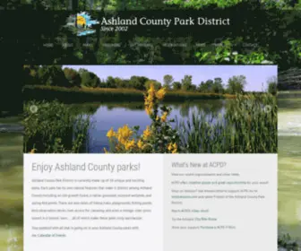 Ashlandcountyparks.com(Ashlandcountyparks) Screenshot