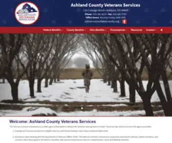 Ashlandcountyveteransohio.org(Ashlandcountyveteransohio) Screenshot