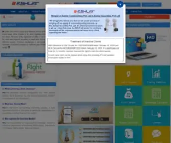 Ashlarindia.com(Best Online Share Trading Company In India) Screenshot