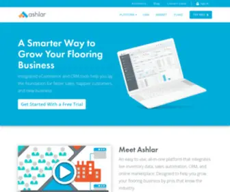 Ashlarsales.com(All-In-One CRM & Sales for Commercial Building Materials) Screenshot
