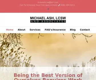 ASHLCSW.com(Michael Ash) Screenshot