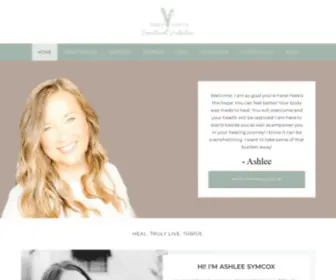 Ashleesymcox.com(Functional Nutrition) Screenshot