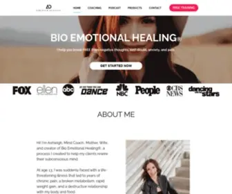 Ashleighdilello.com(Bio Emotional Healing®) Screenshot