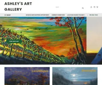 Ashleyart.com(Ashley's Art Gallery) Screenshot