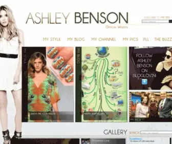 Ashleybenson.net(Ashley Benson) Screenshot